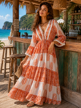 Boho luxe maxi dress