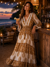 Boho luxe maxi dress