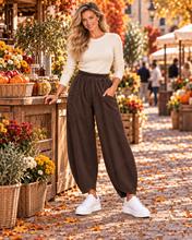 Fine cord Tulip trousers