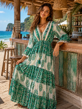 Boho luxe maxi dress