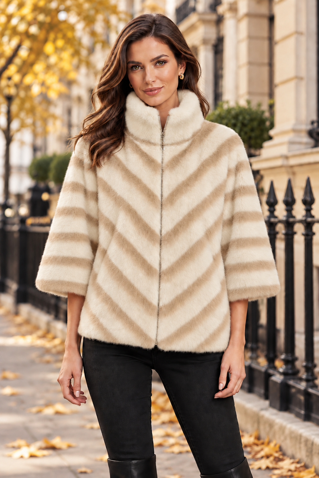 Natasha Faux fur jacket