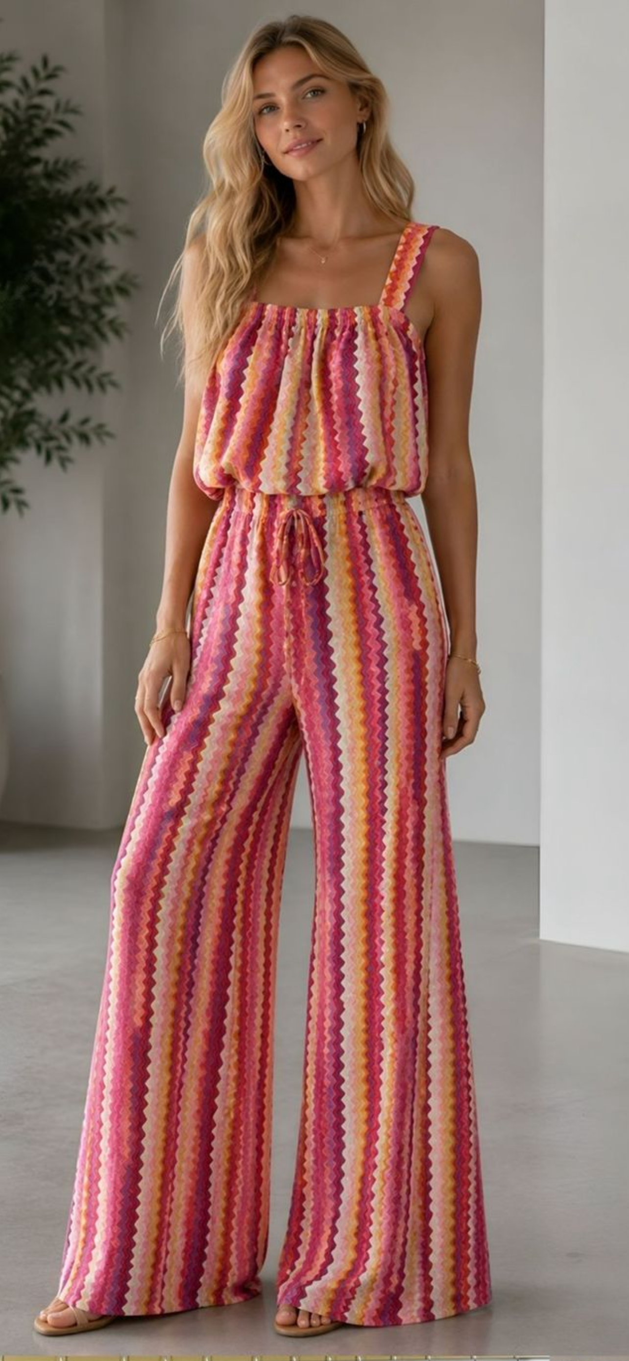 Ruby trouser set