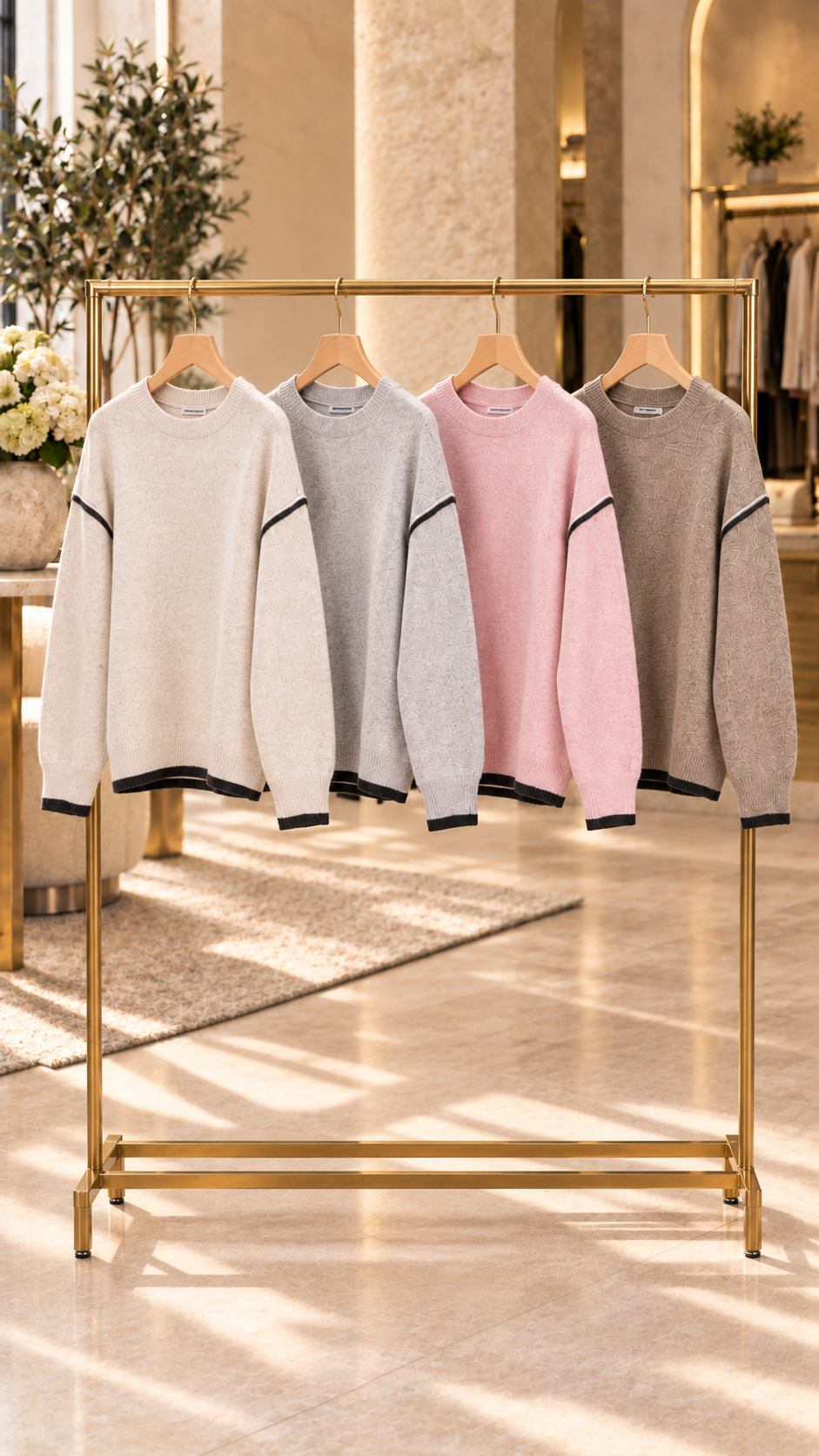 Willow contrast jumper