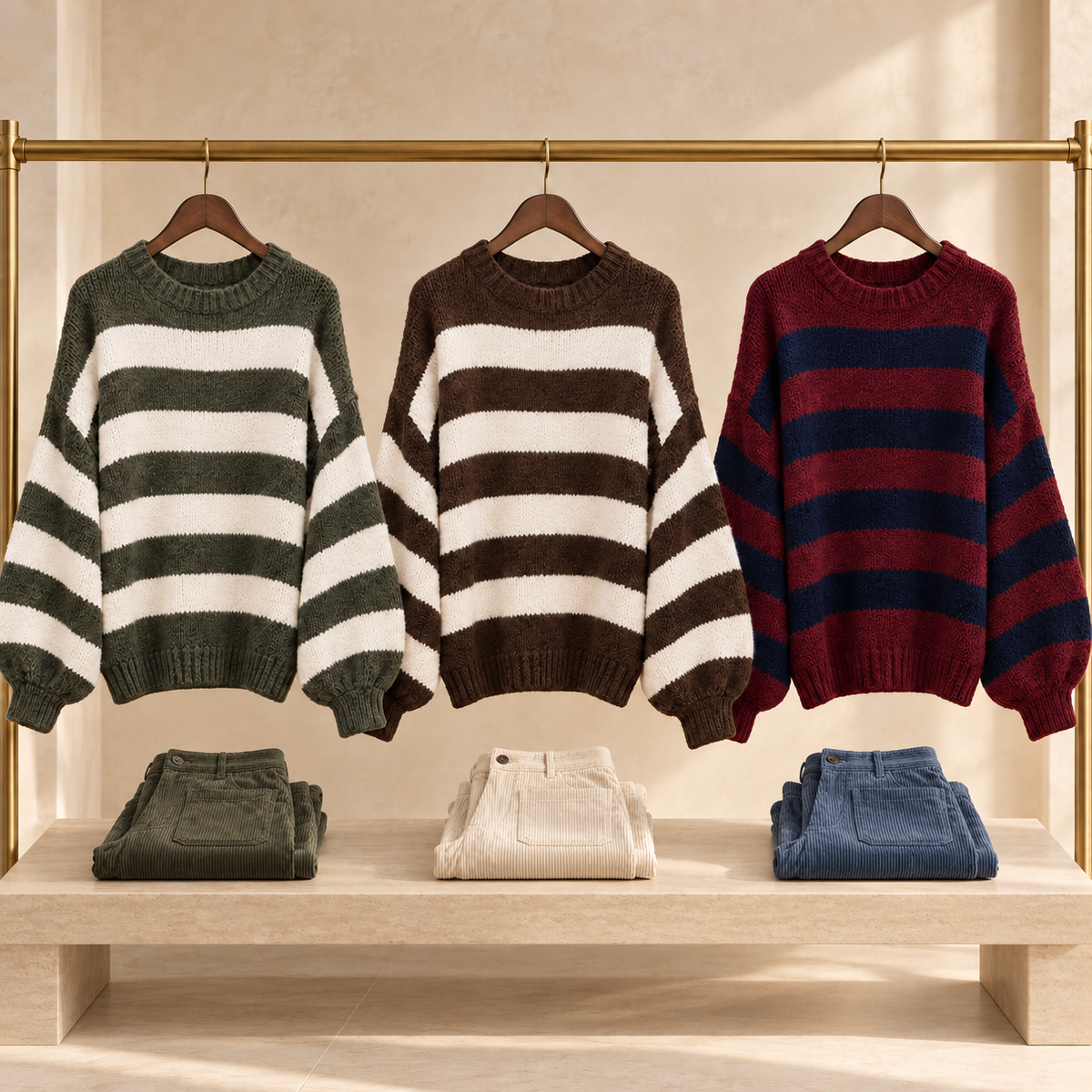 Harper striped jumper