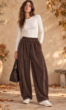 Milano barrel leg trousers