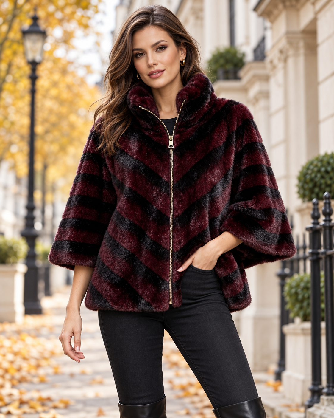 Natasha Faux fur jacket