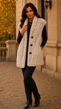 Aspen faux fur gilet