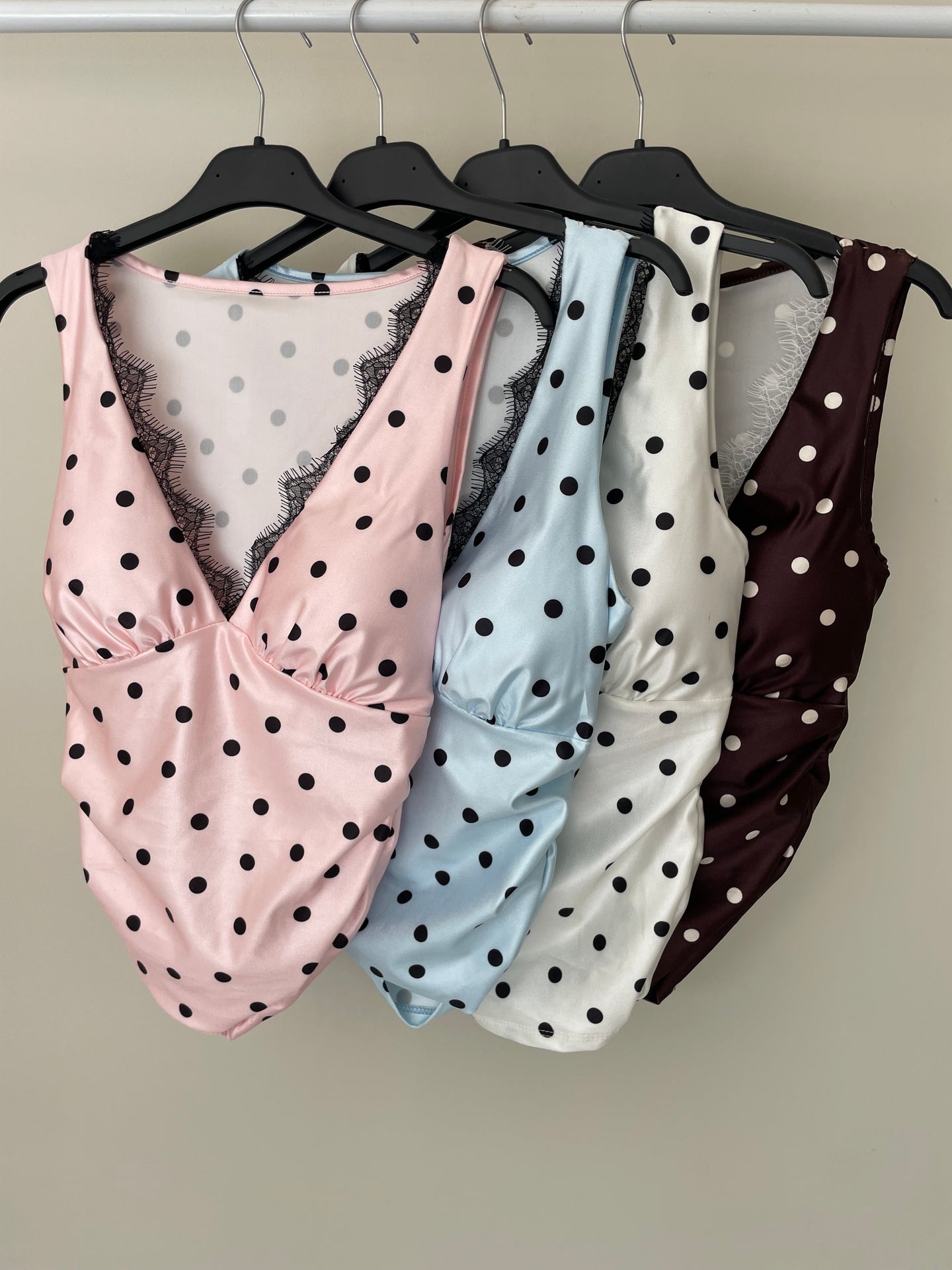 Rosie polka dot camisole