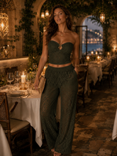 Lily lace trouser set
